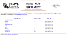 Tablet Screenshot of buaya.klas.or.id